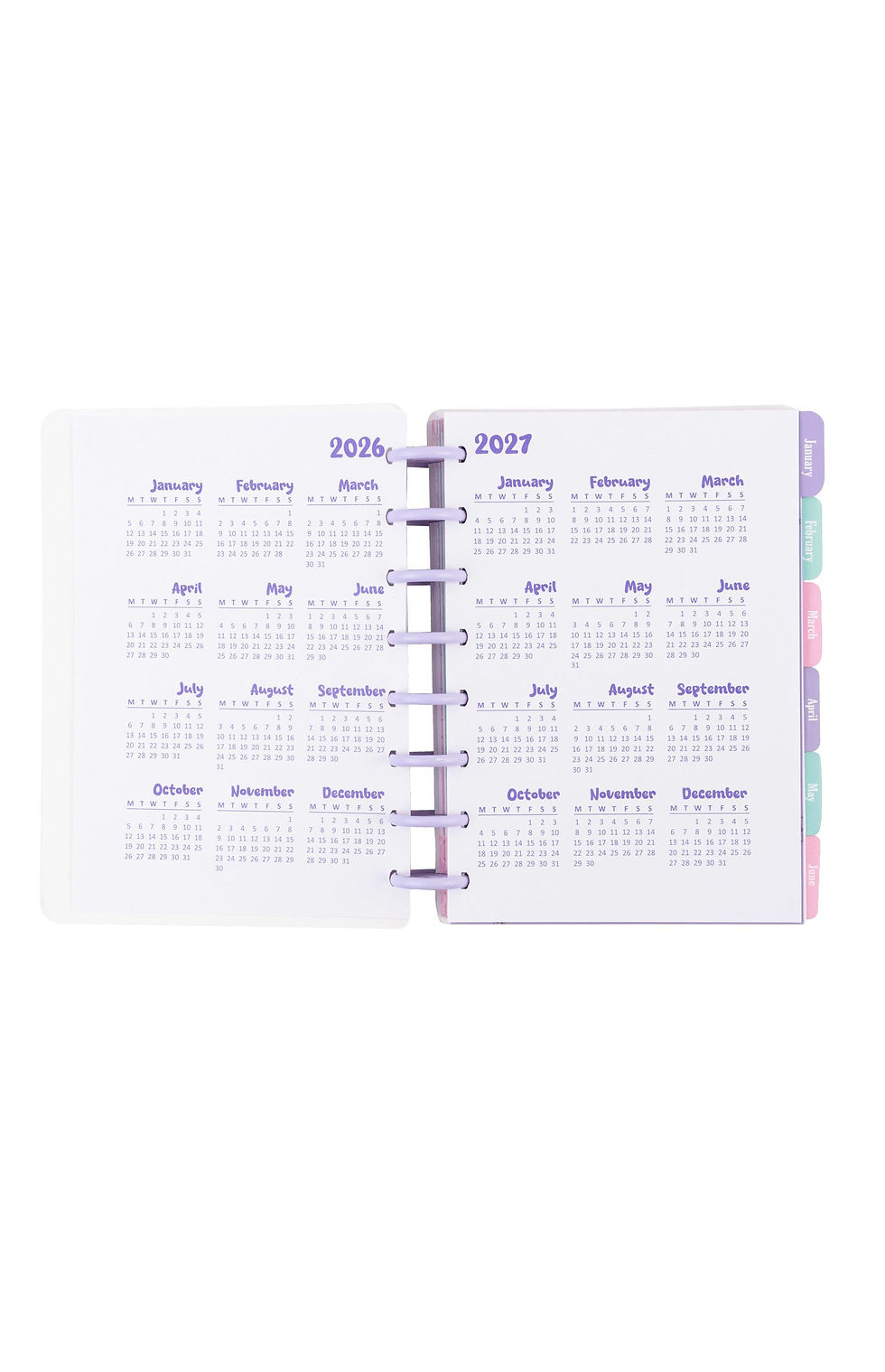 Miniatura: Agenda A5 2026/2027 C/Divisões Hello Kitty
