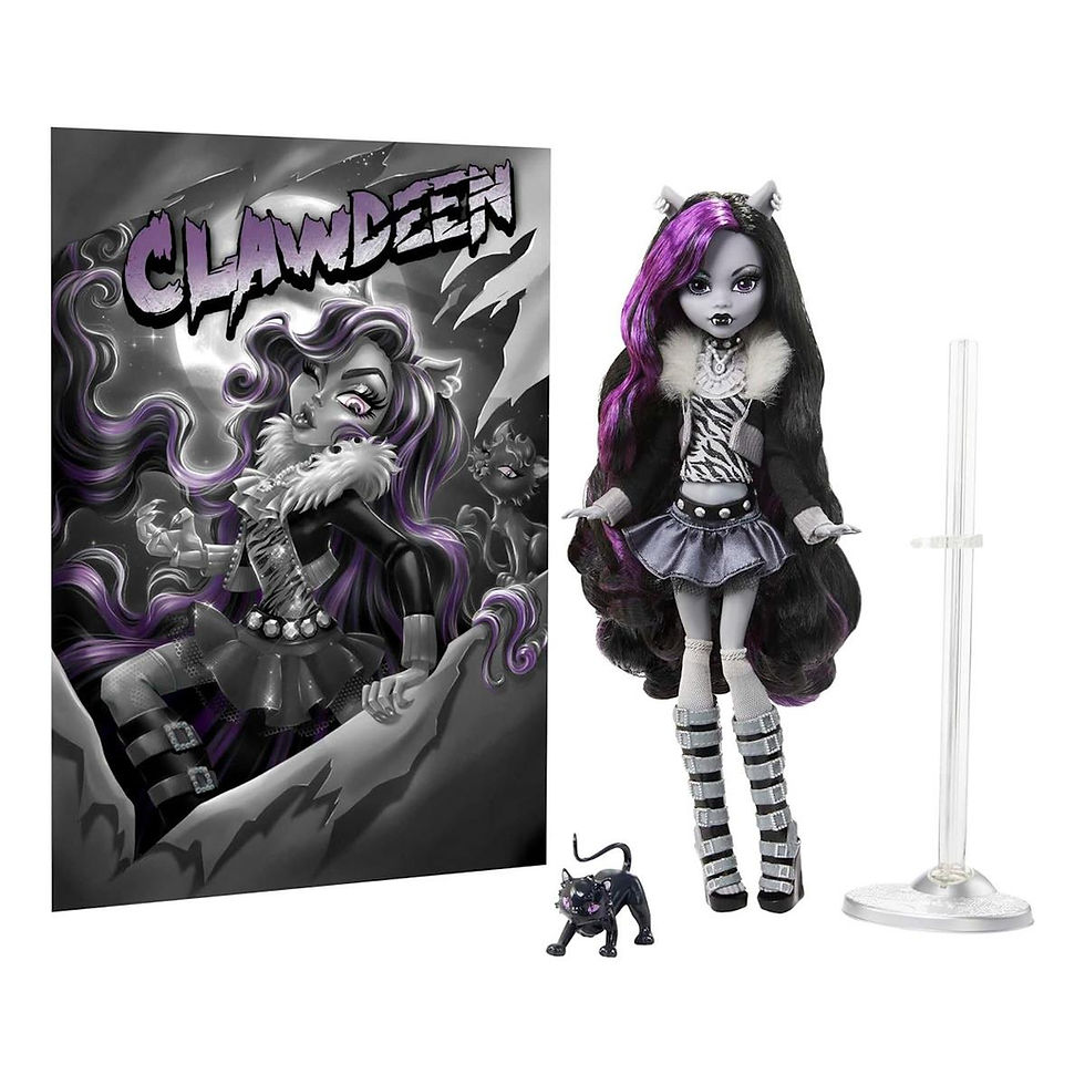 Miniatura: Monster High Reel Drama Clawdeen Wolf