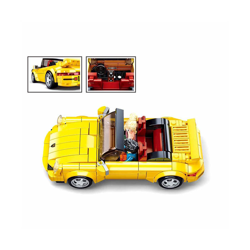 Miniatura: Const.Sluban - Model Bricks Porche 930 290pçs
