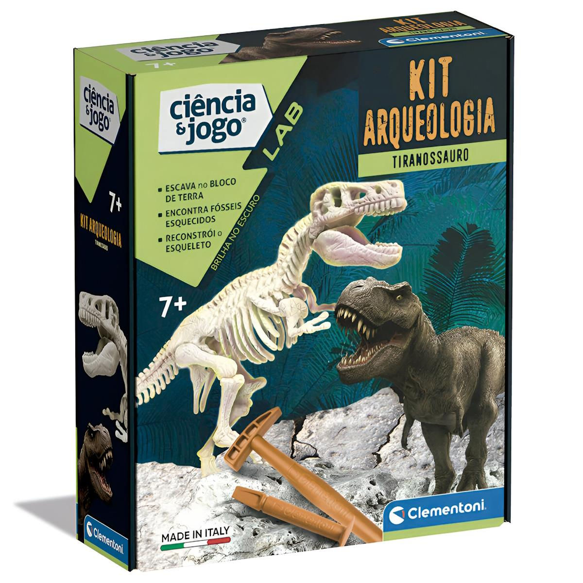 Clementoni - Kit Arqueologia "Tiranossauro"