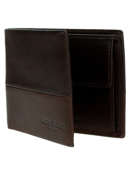 Miniatura: Pepe Jeans - Carteira Horizontal C/Porta Cartões Ithaca Castanha