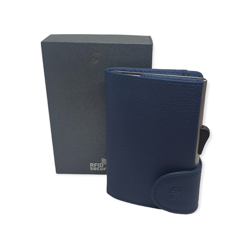 Carteira C-Secure RFID Azul