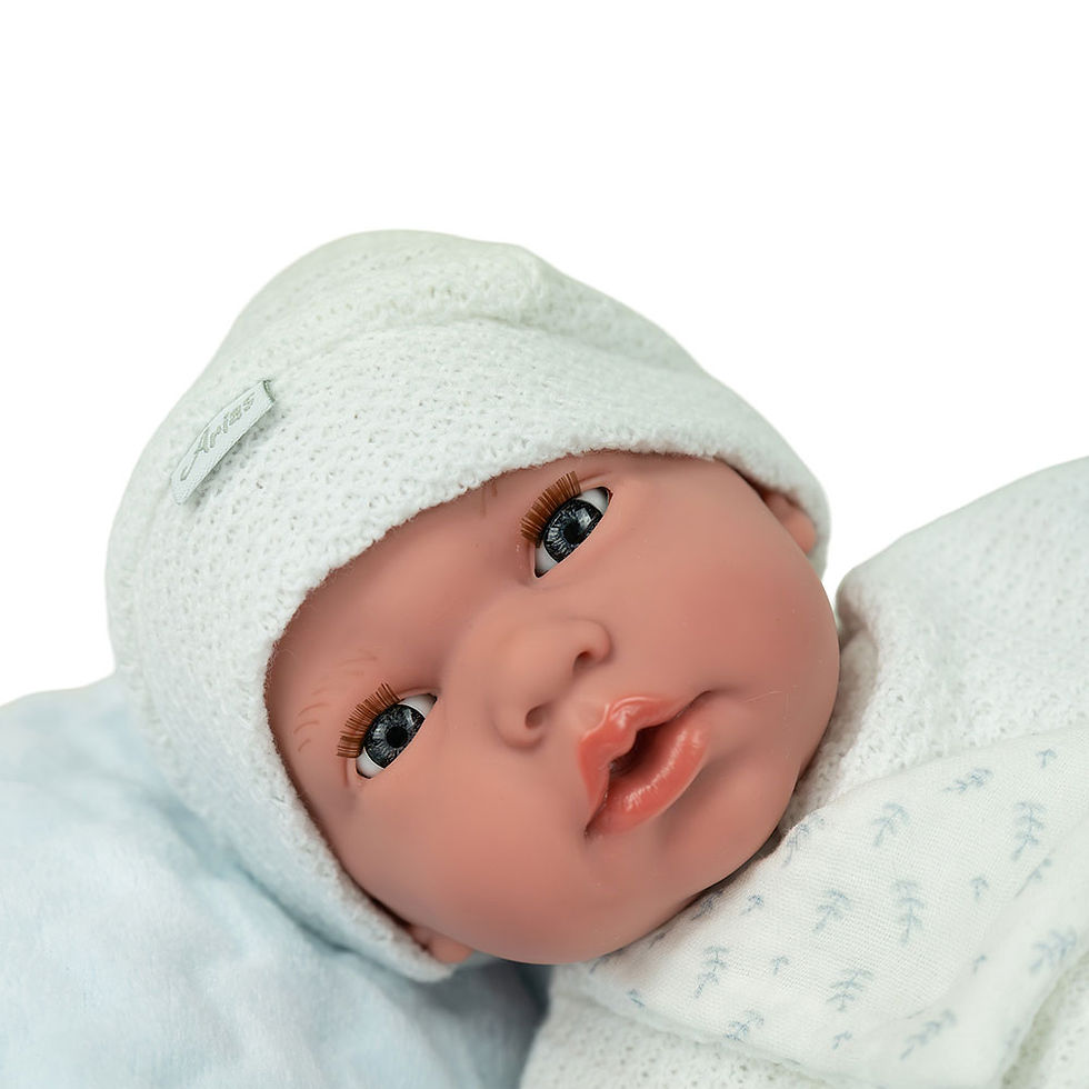 Miniatura: Arias - Elegance Boneca 40cm Andie Azul C/Sons