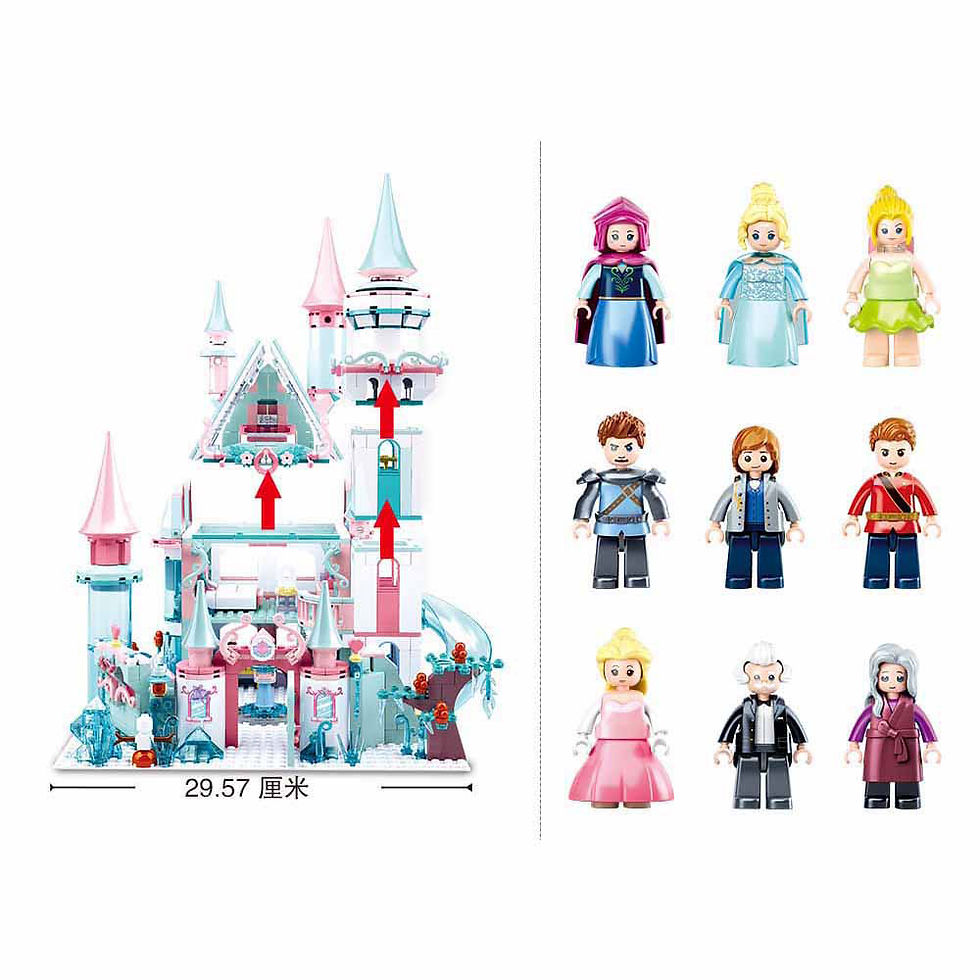 Miniatura: Const.Sluban - Dream Girls "Castelo do Gelo"