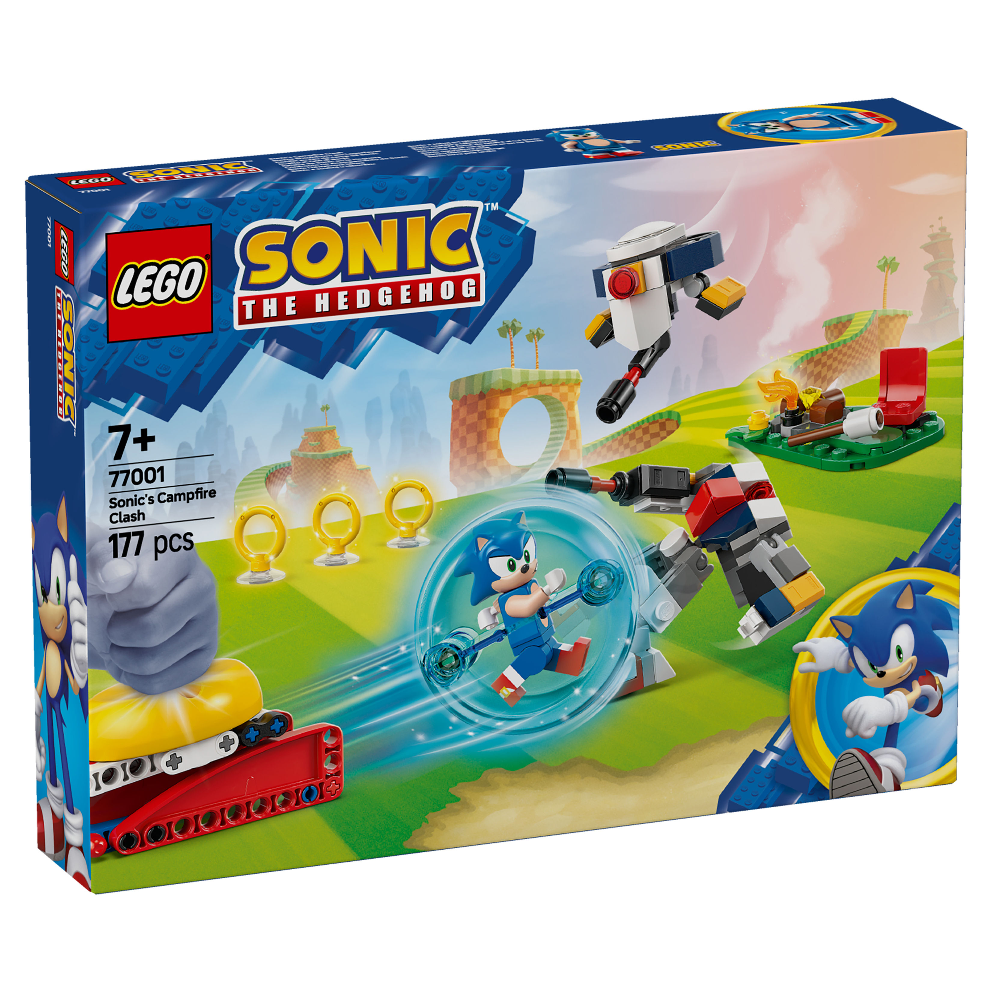 Lego Sonic - Confronto no Acampamento do Sonic