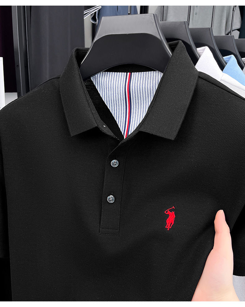 Thumbnail: Short sleeved men's polo shirt