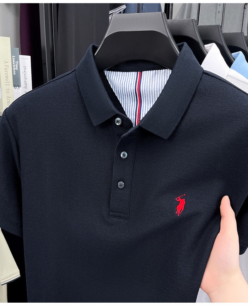 Thumbnail: Short sleeved men's polo shirt