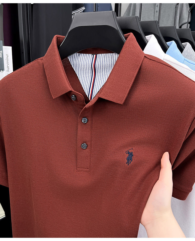 Thumbnail: Short sleeved men's polo shirt
