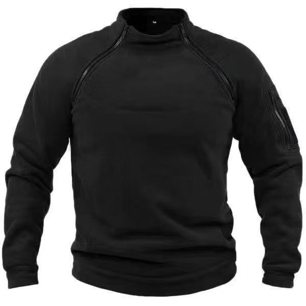 Thumbnail: Men Polar Fleece Tactical Winter Autumn Hiking Fishing Camping Trekking Thermal 