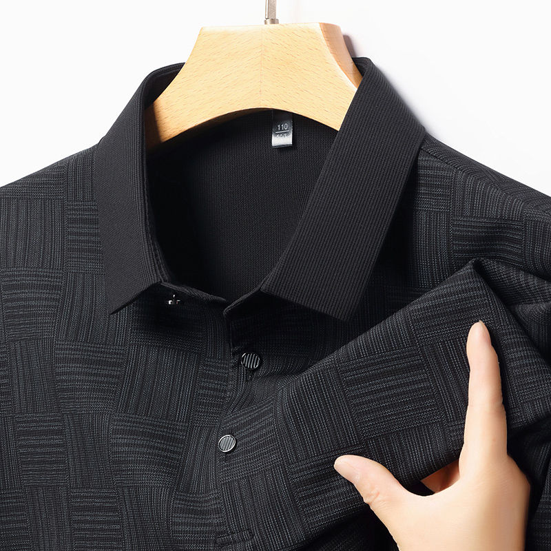 Thumbnail: Men's Casual Short sleeved POLO Shirt Fashion - Comfortable and Breathable
