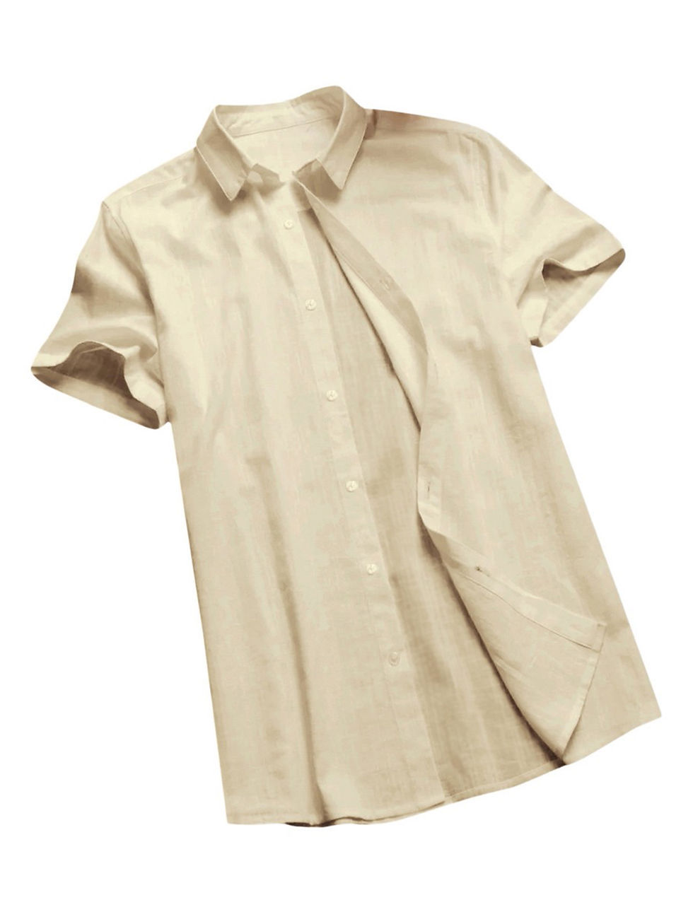Thumbnail: Casual Short Sleeve Shirts Vacation Blouse