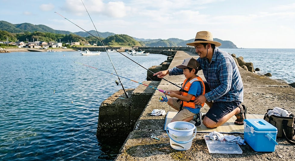 釣り竿レンタル 釣り体験 対馬