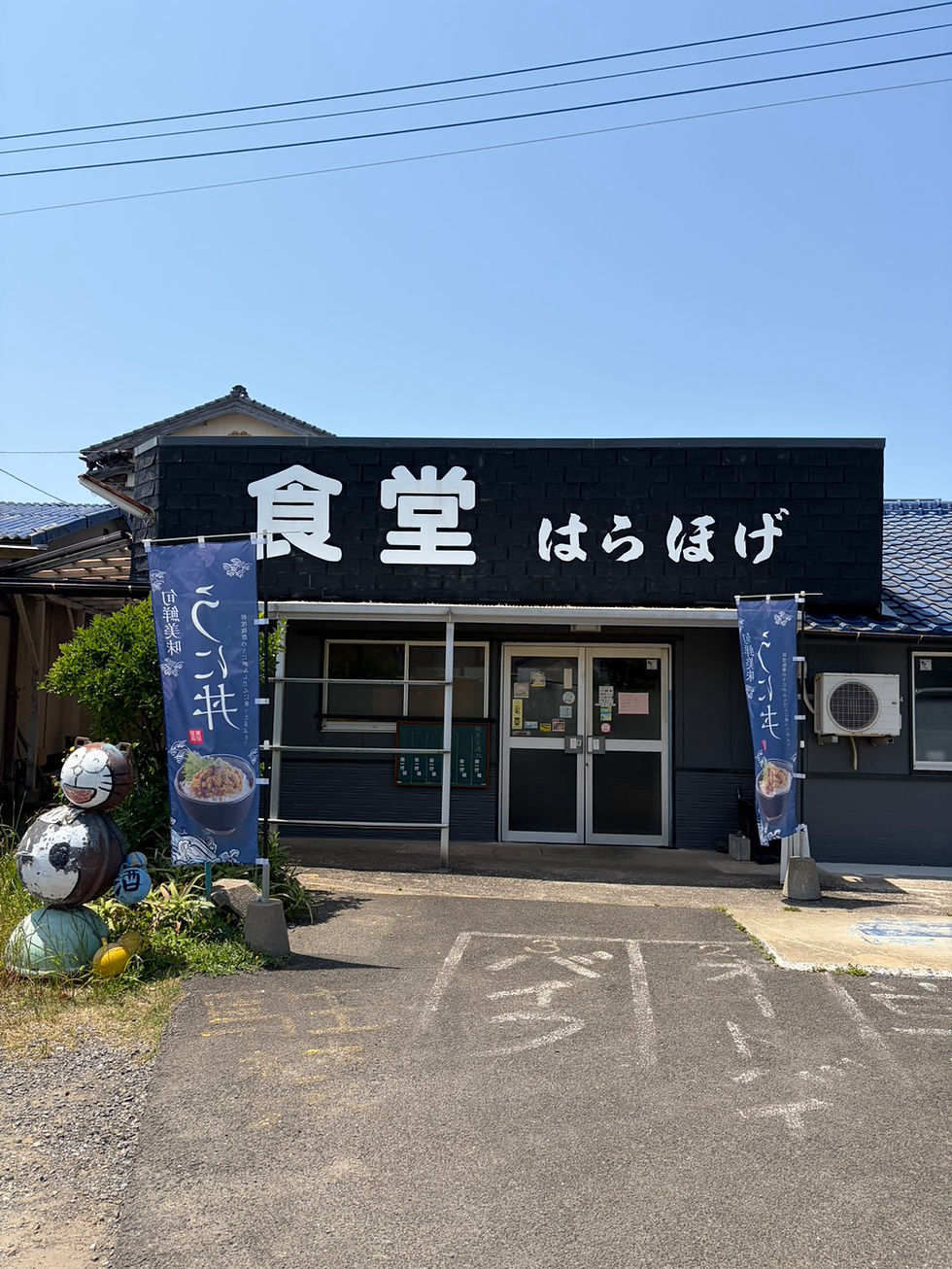 壱岐 ウニ飯食堂はらほげ。