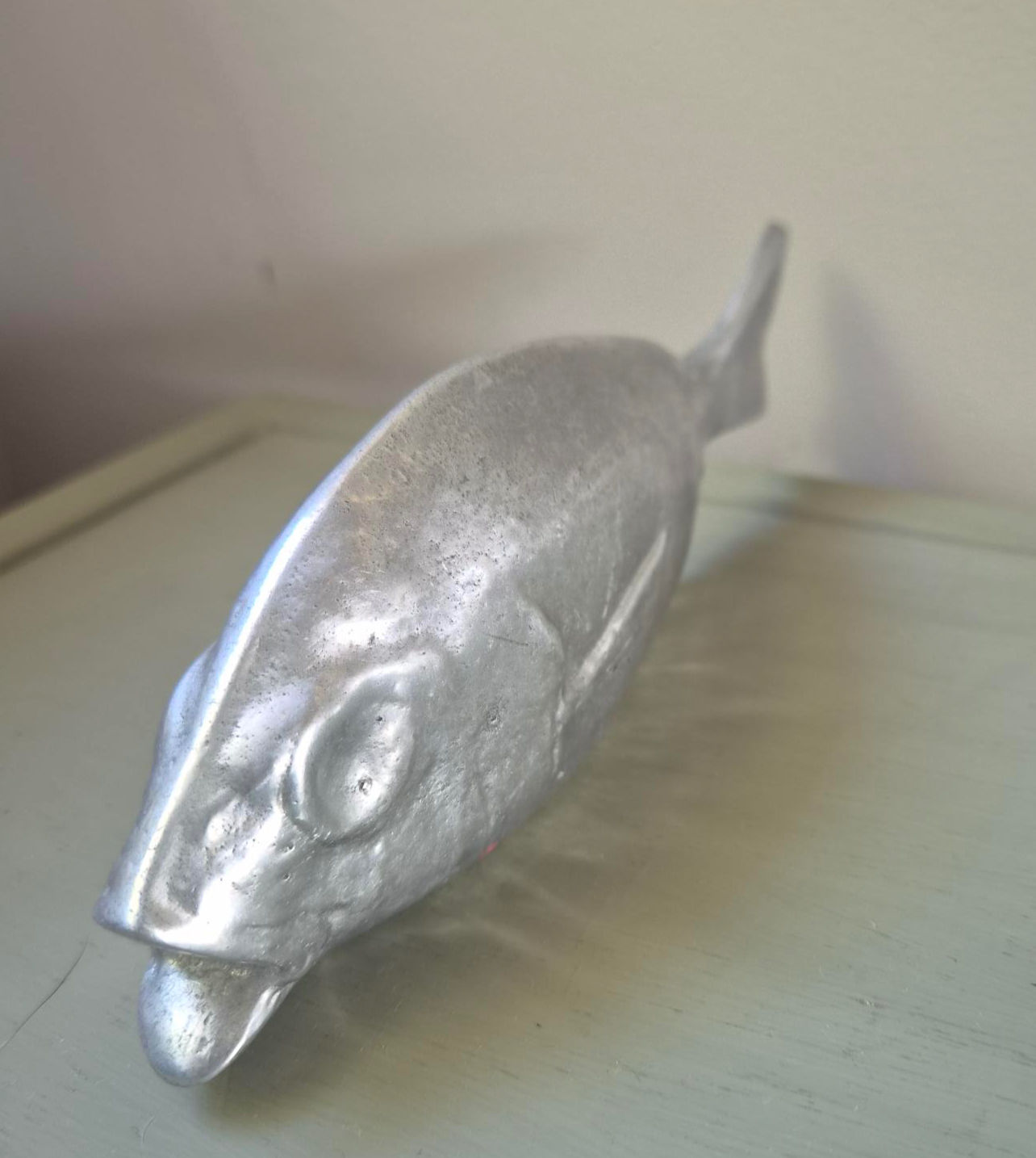 Mid-Century Aluminium Fish Sculpture