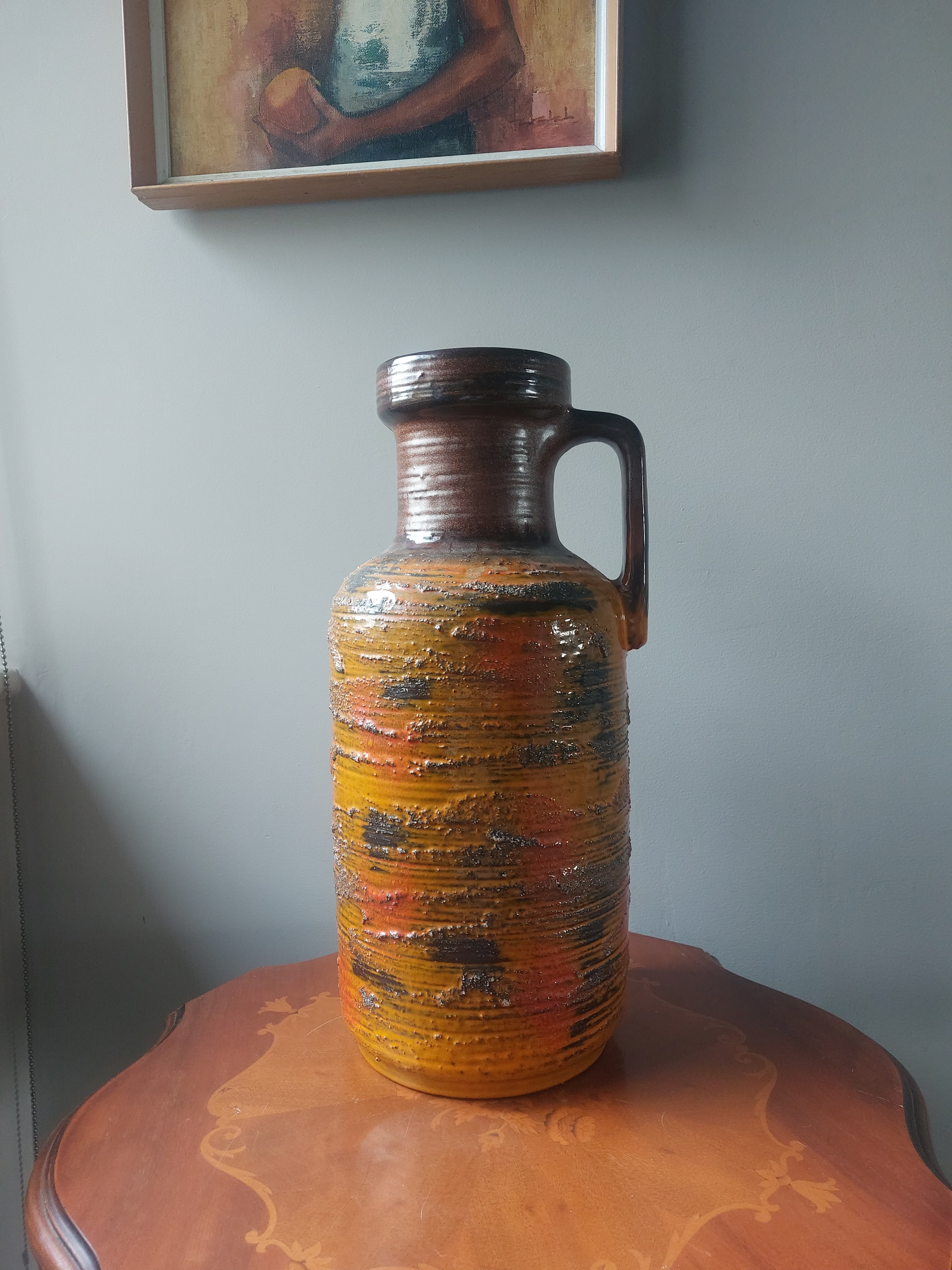 Large 1960s West German Vase