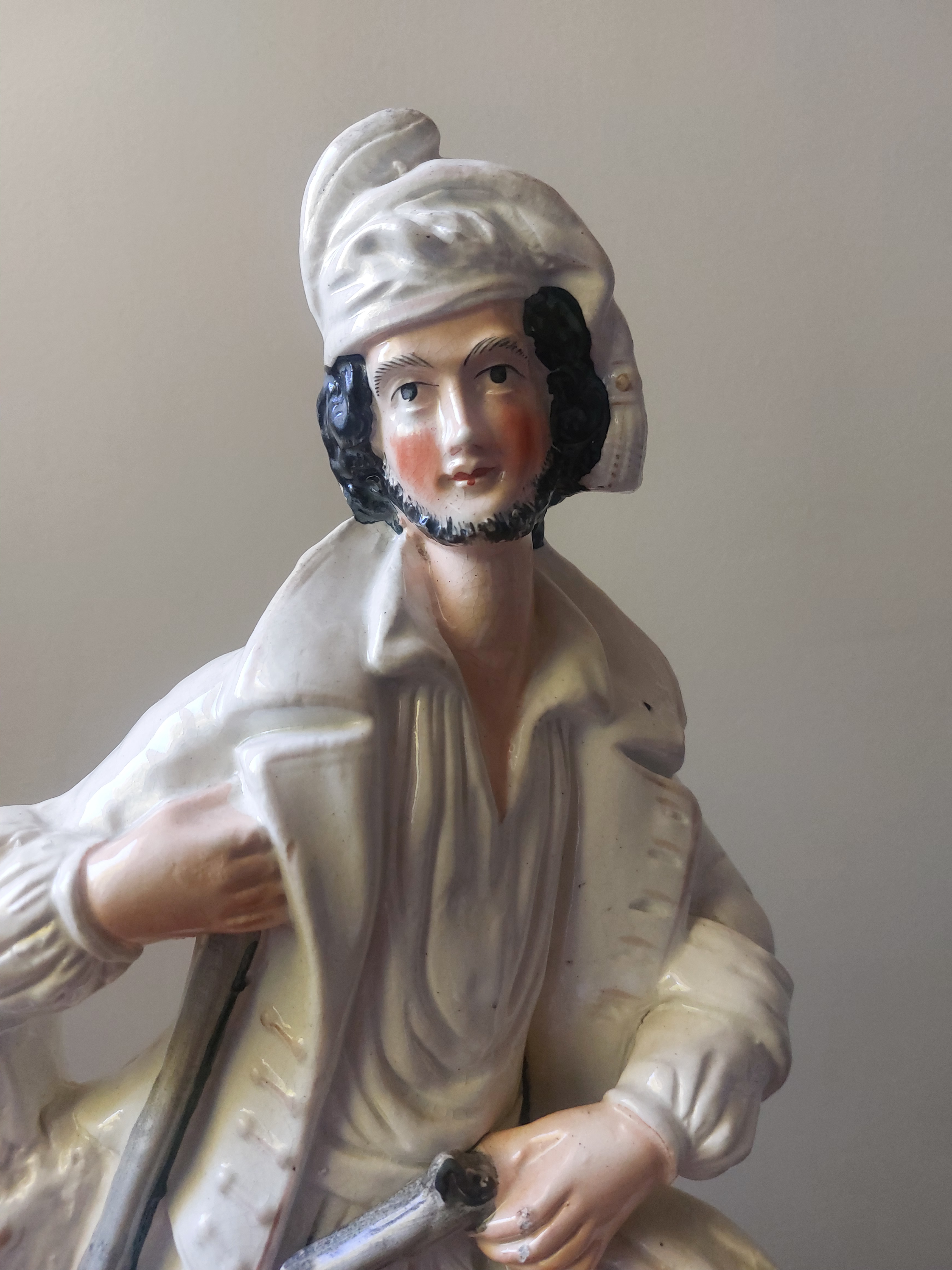 The Smuggler - Victorian Staffordshire ceramic
