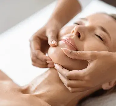 Skin treatments such as chemical peels, microneedling, dermaplane & relaxing wellbeing facials
