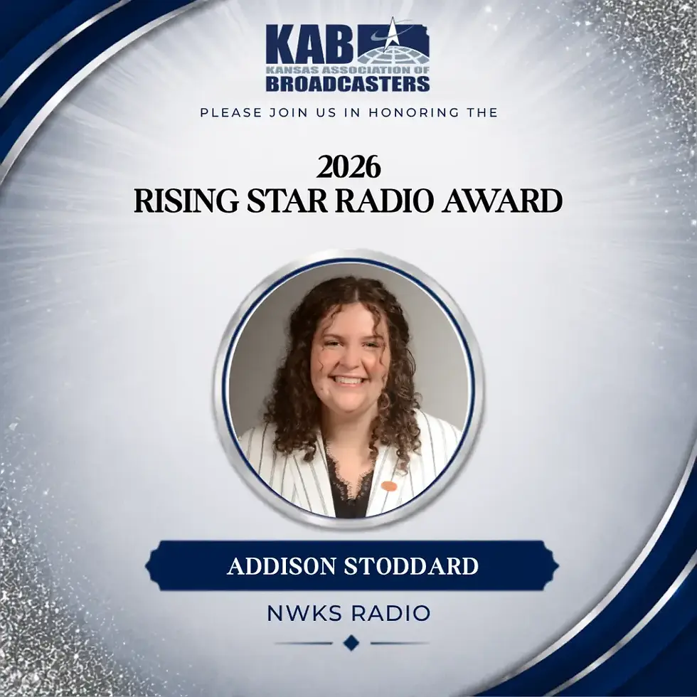 Another Big Honor for NWKS Radio: Addison Stoddard Named 2026 KAB Rising Star
