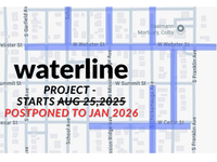Colby Water Line Improvement Project Postponed Until 2026