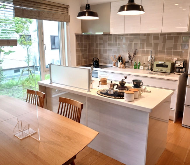 リフォームされたキッチン