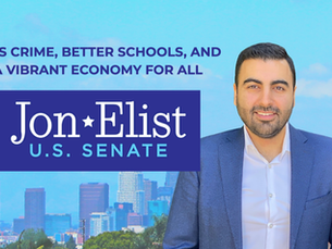 Special Guest Speaker Jon Elist for U.S. Senate Saturday May 14th