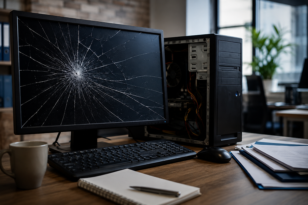What Happens to Your Business If Your Main Computer Dies Today