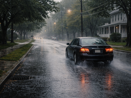 Spring Rain and Distracted Drivers: Why April Fender Benders Spike on Long Island