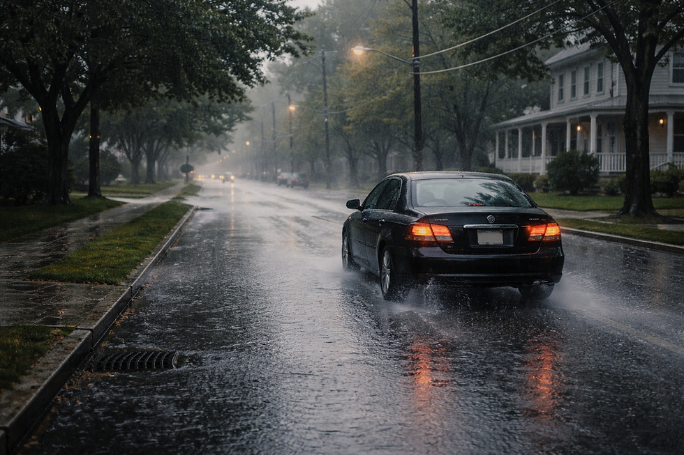 Spring Rain and Distracted Drivers: Why April Fender Benders Spike on Long Island