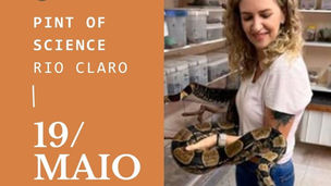 Pesquisadora Thaís Guedes participa do 1º dia do Pint of Science Rio Claro 2026
