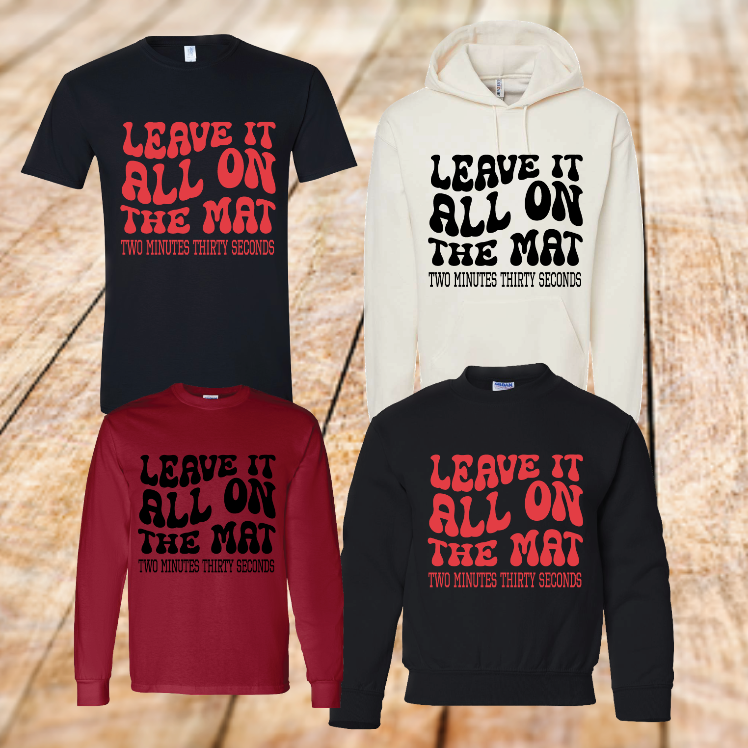 Leave it All On The Mat - Cheer