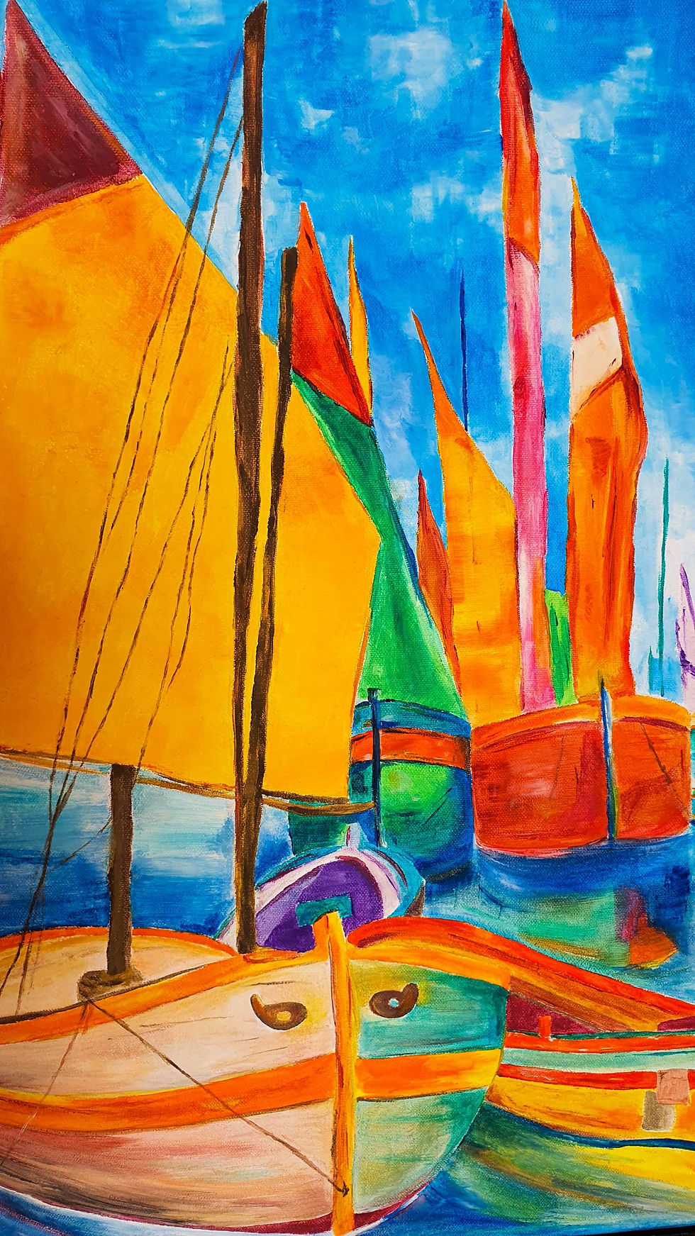 Miniatura: Color boats 