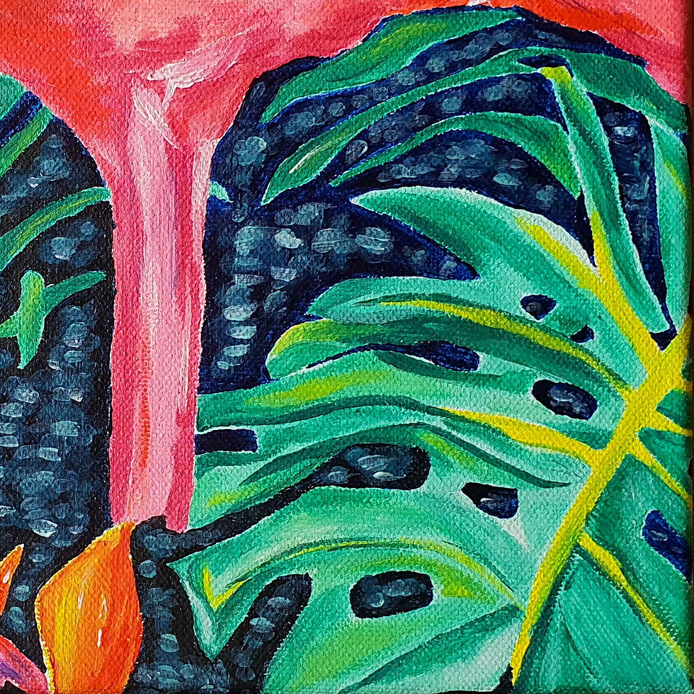 Miniatura: Flamingo Tropical