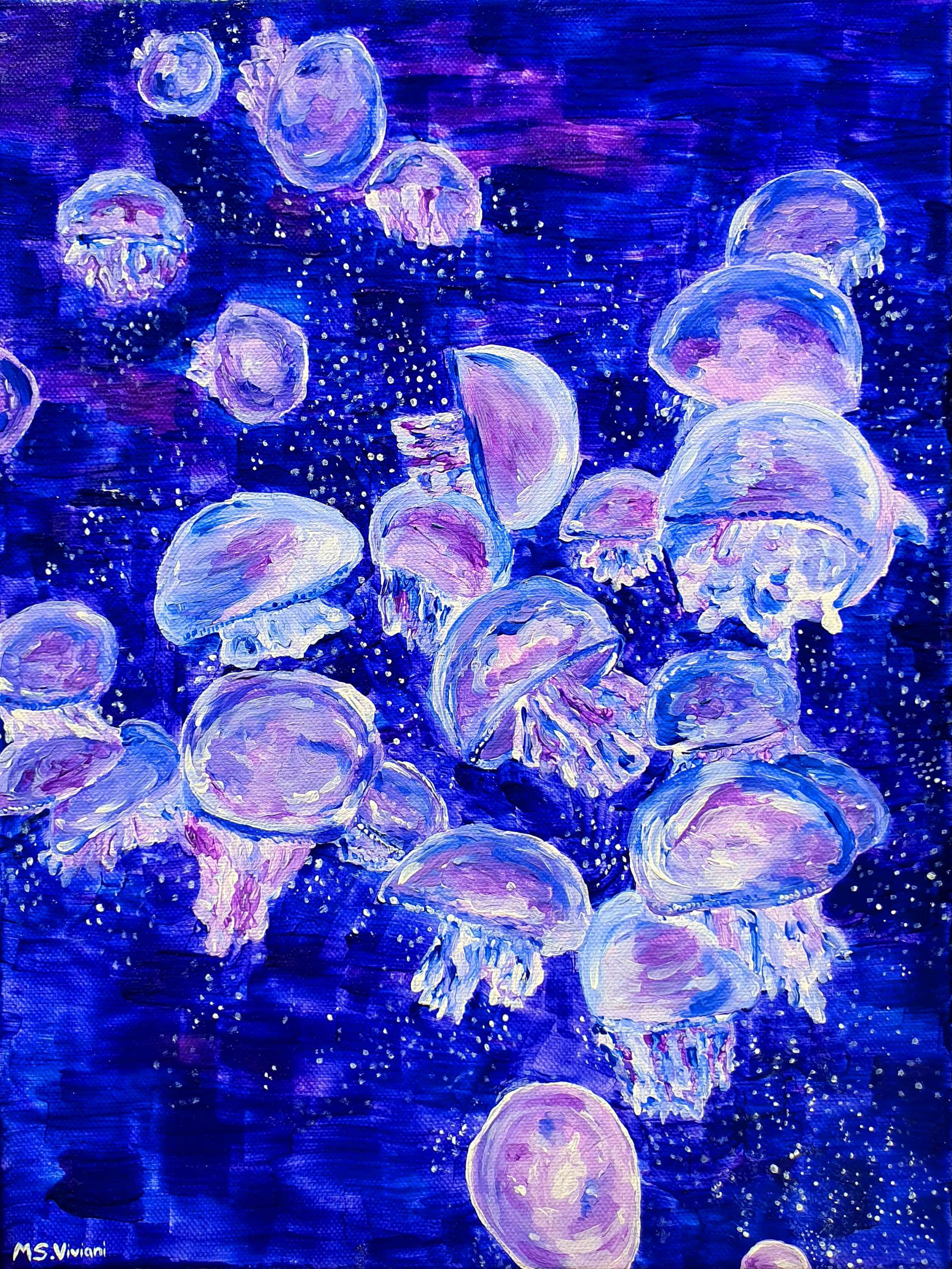 Blue Jellyfish