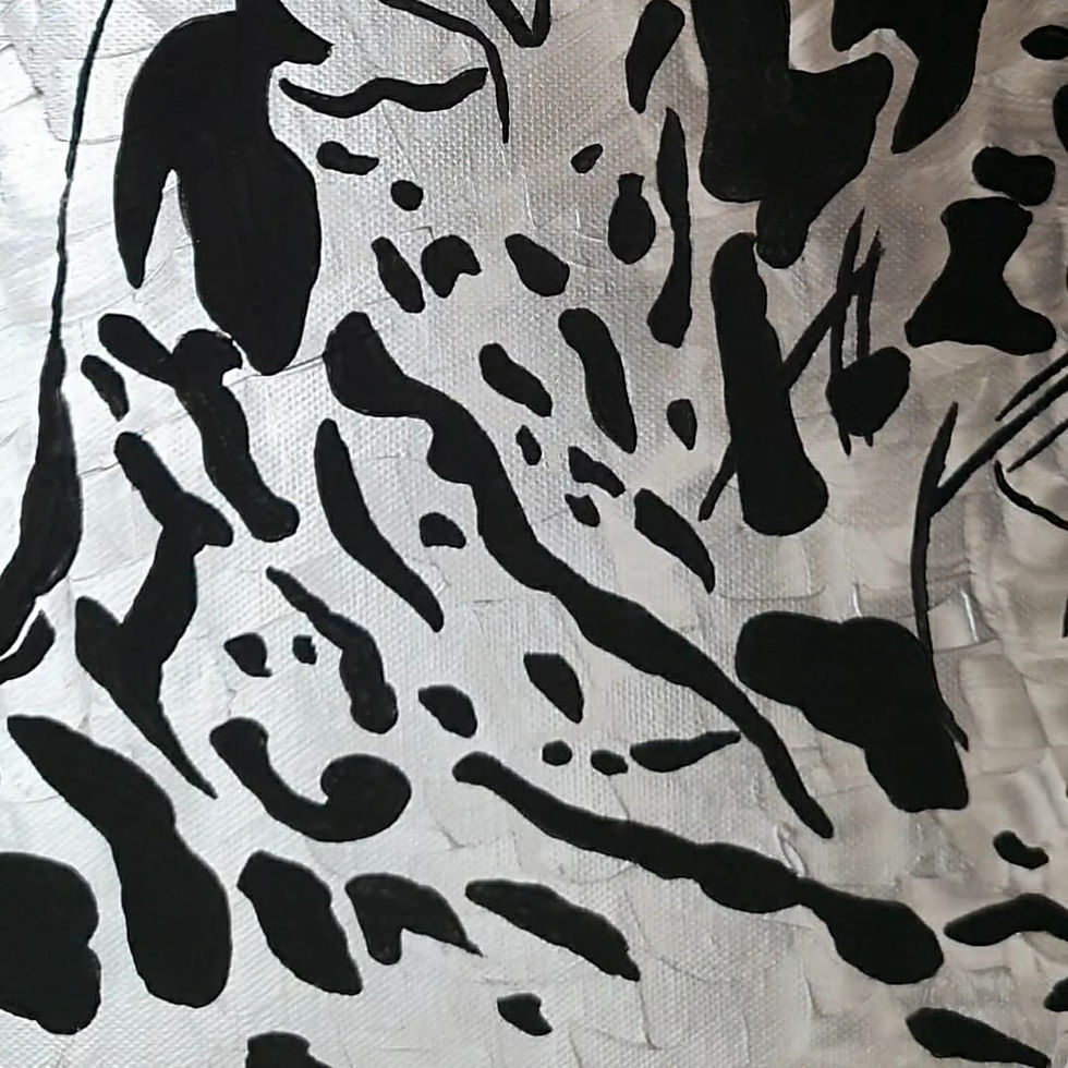 Miniatura: Silver leopard