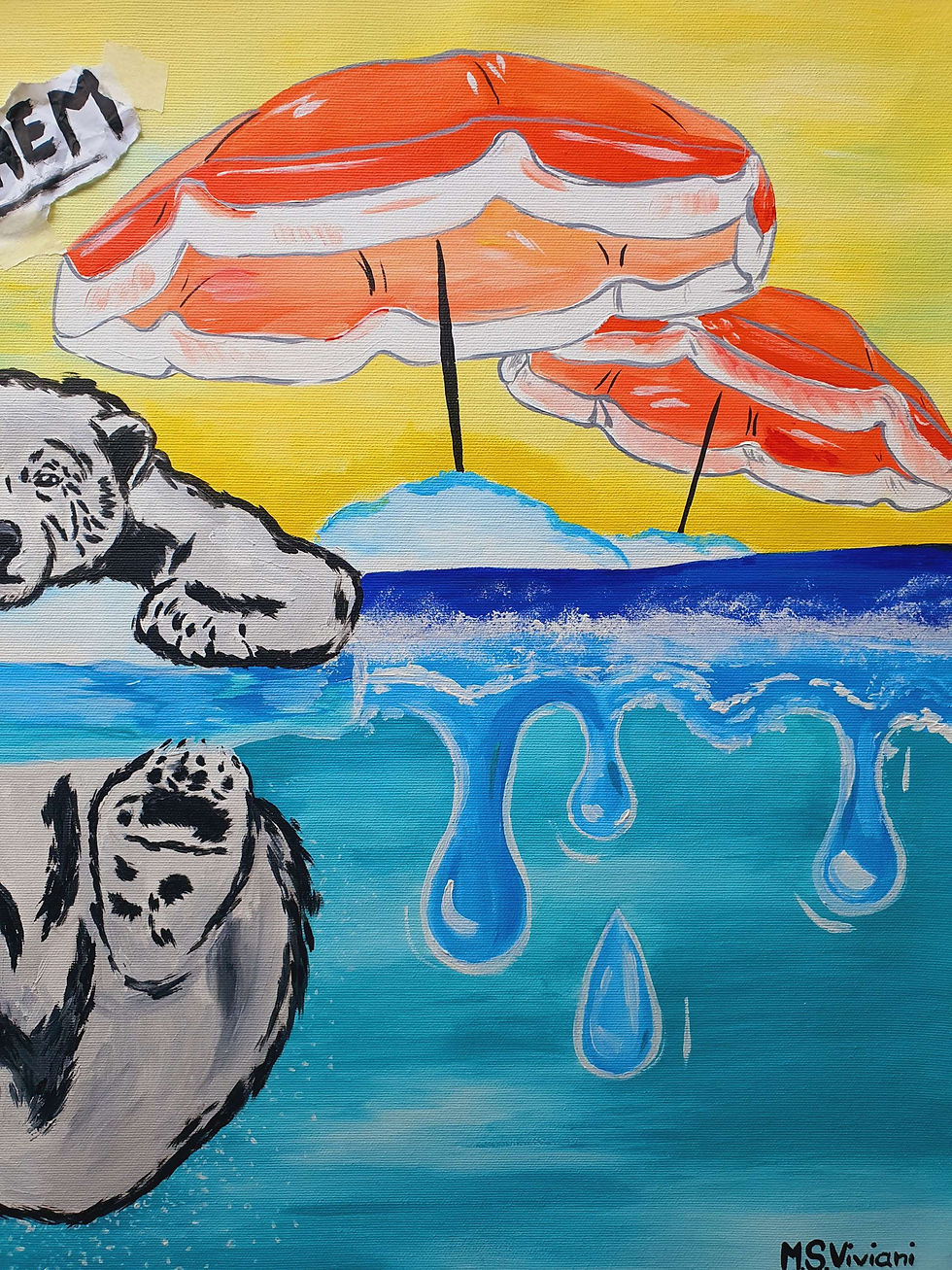 Miniatura: Stop melting ice - for Manifestival artists' call