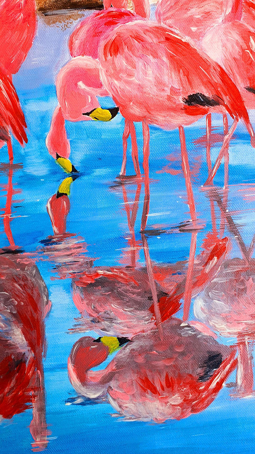 Miniatura: Pink Flamingos