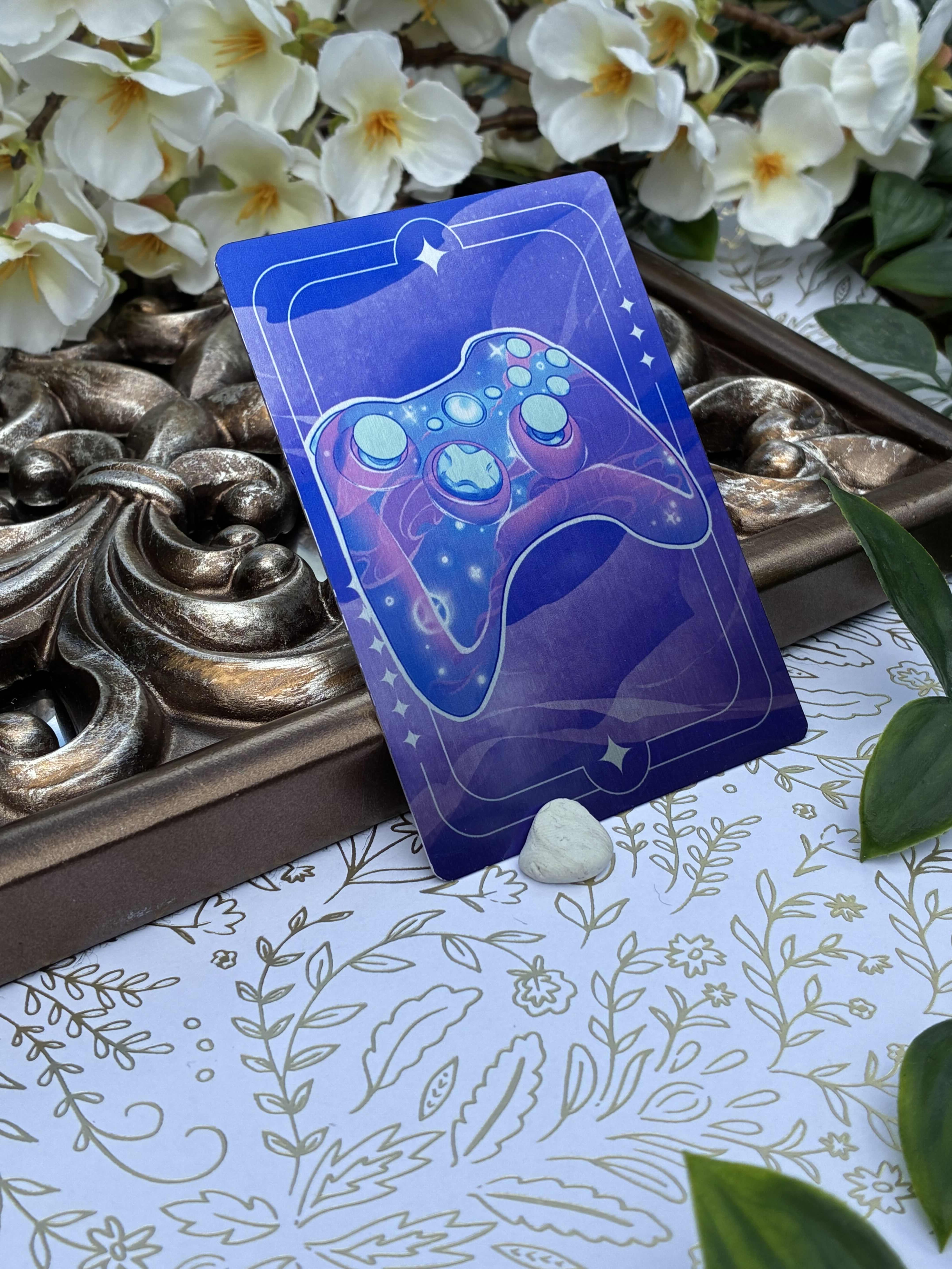 Cosmic Controllers:  XBox | Metal Card/Mini Prints