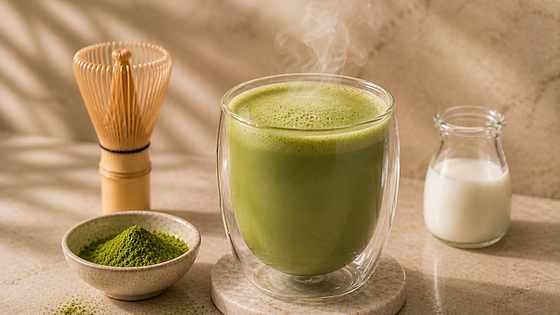 🌿 Hot Pure Matcha Latte
