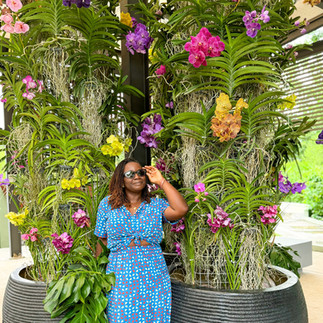 Edna Explores at the Orchid Garden in Kuala Lumpur