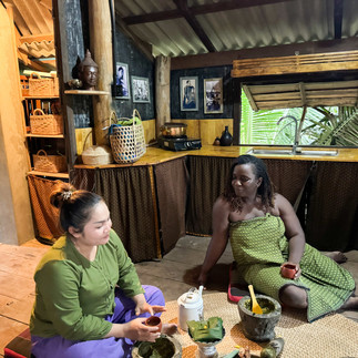 Massage at Banteay Srey Women's Only Traditional Spa in Kampot, Cambodia