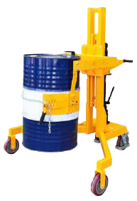 Thumbnail: RECORD DLL04Z lifting a steel drum vertically – Handling Equipment Sales