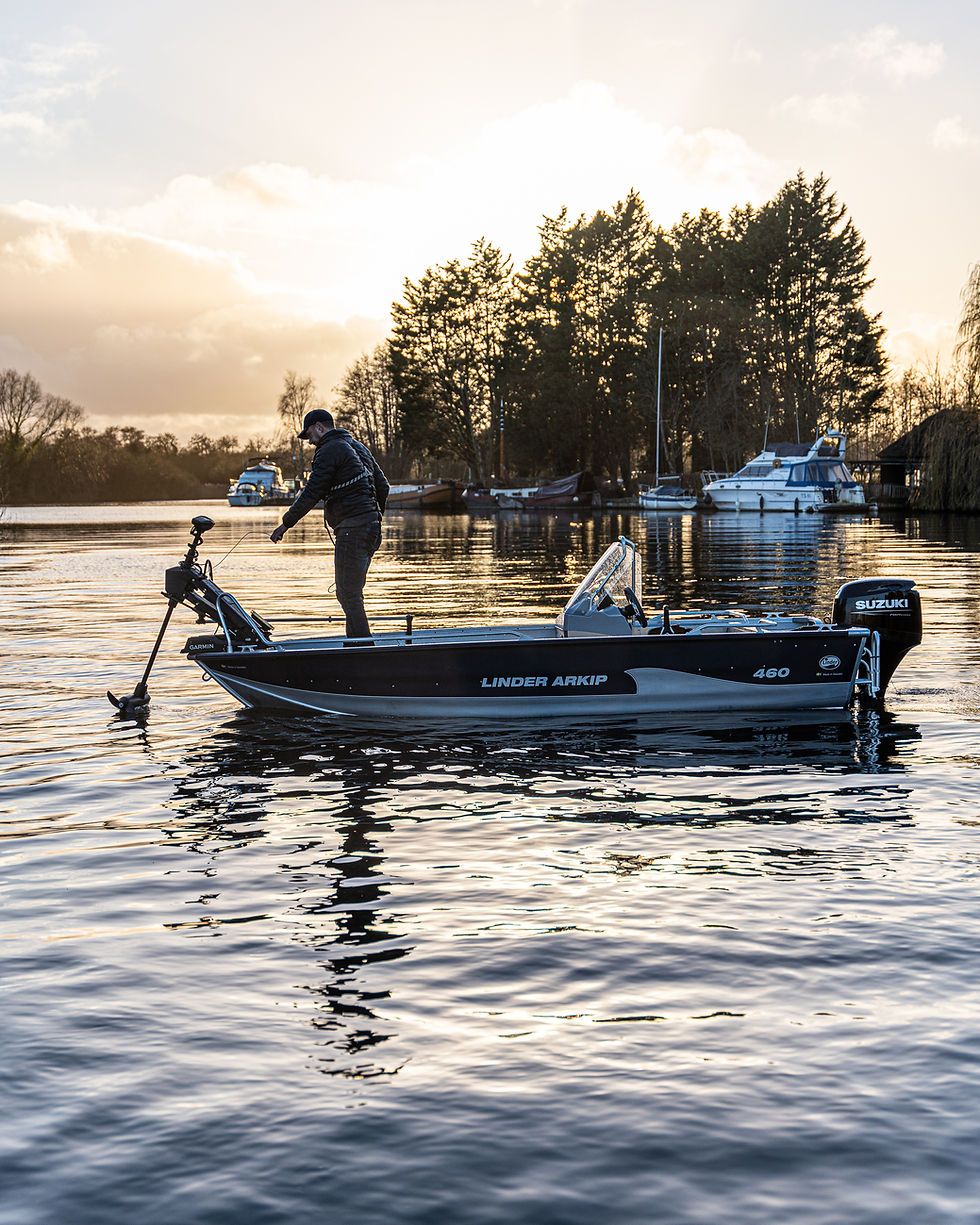 Thumbnail: Linder Arkip 460 (Fishing Spec) Tow & Go