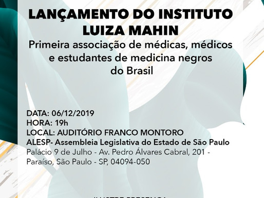Geledés: Instituto Luiza Mahin é a primeira associação de medicas, médicos e estudantes negros