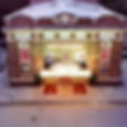 Athens Theatre DeLand, drone shot, front