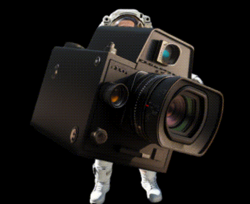 astronaut david grabbing a camera in space