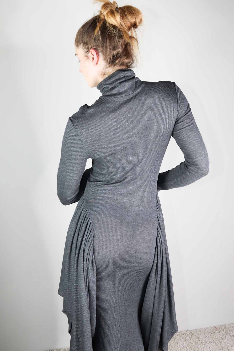 Miniaturbild: SAMPLE rib dress in grey
