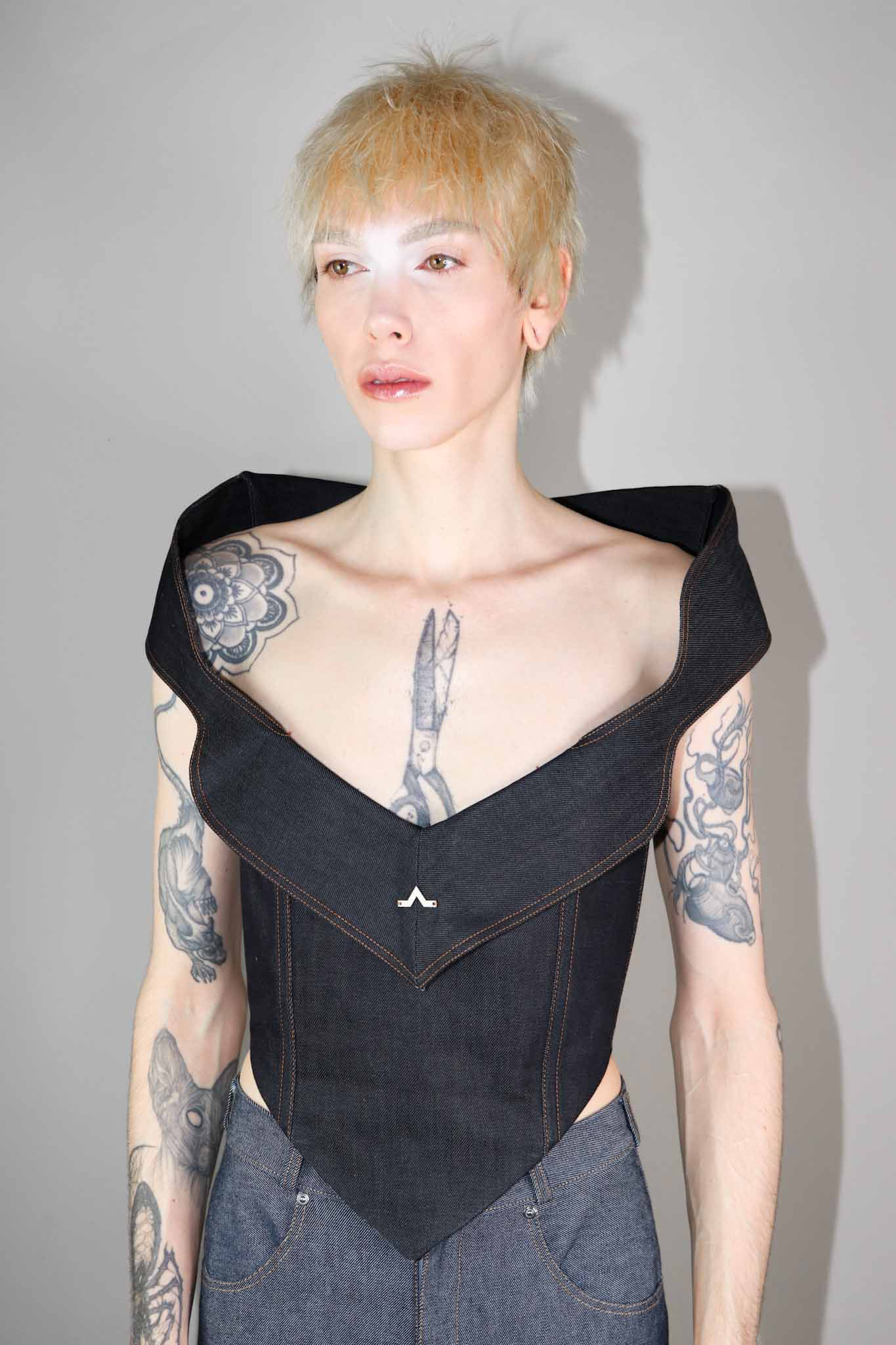 SAMPLE Corset Top dark