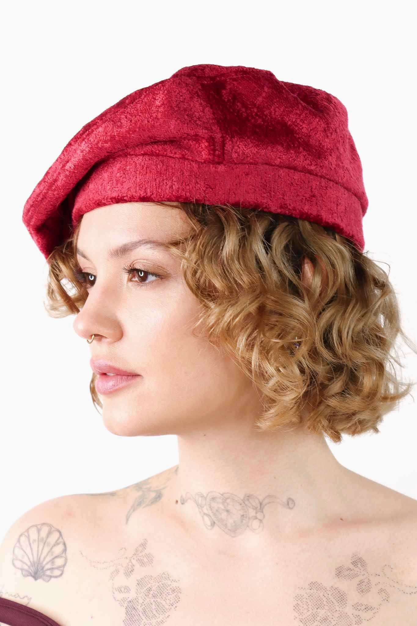 'CRUSHED' Beret