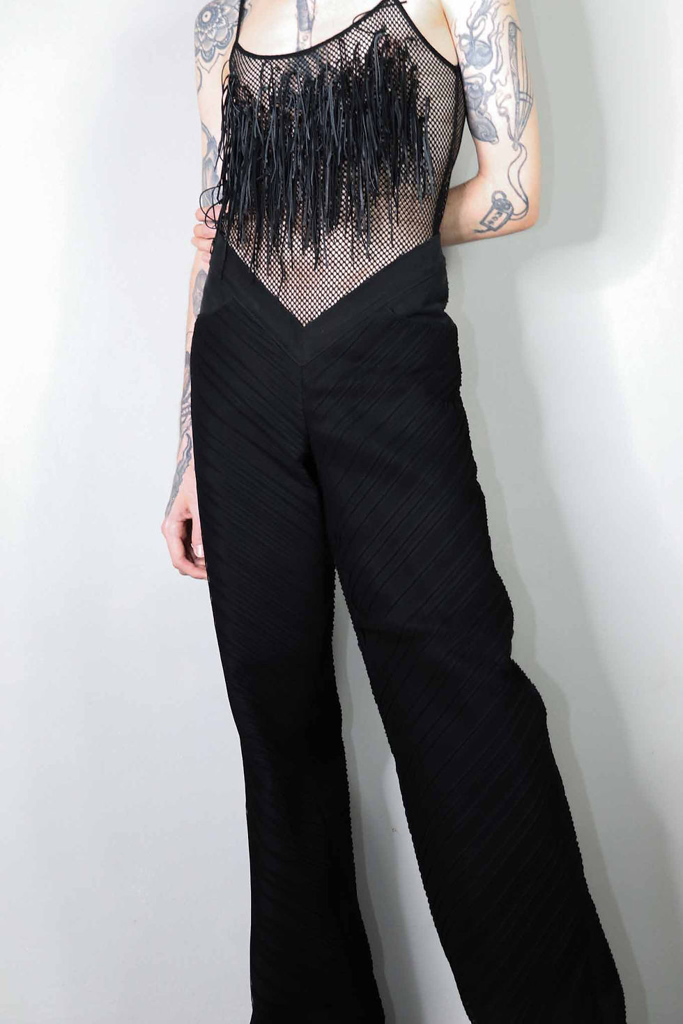 Thumbnail: Pleated V-Pants Sample