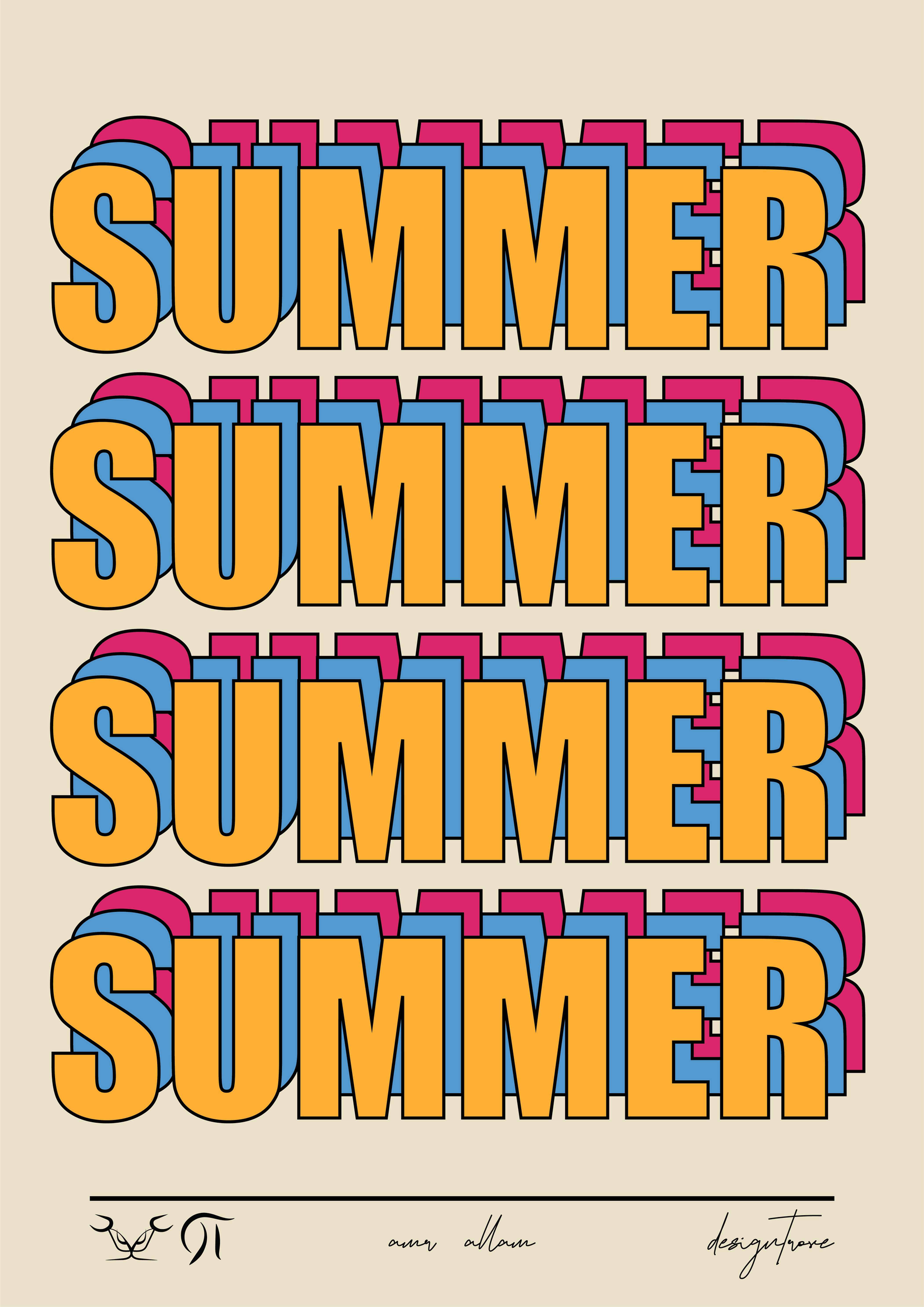 summer collection wall art